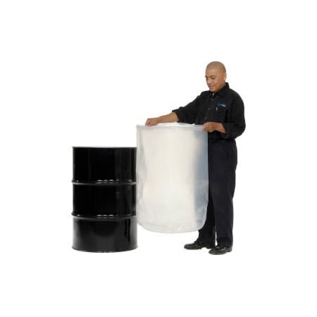 Protective Lining GEC 153; 55 Gallon Drum Insert Smooth 15 Mil Thick, PK20 VLN55